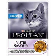 PRO PLAN д/кошек Nutrition Savour HOUSE CAT Индейка желе 85 г