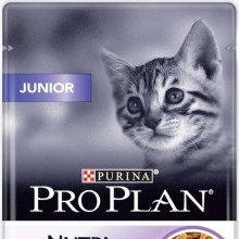 PRO PLAN д/кошек Nutrition Savour JUNIOR Индейка соус 85 г