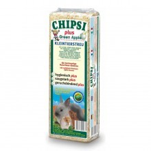 Chipsi Plus Green apple наполнитель древесный ароматизированный для грызунов 15 л*1кг
