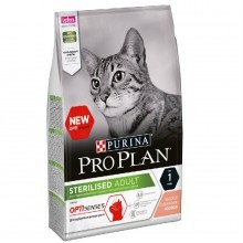 PRO PLAN корм д/стерилизованных кошек Лосось/Рис 3 кг (поддерж здоровых почек)