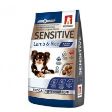ЗООГУРМАН Sensitive сухой корм для собак мелких и средних пород Ягненок с рисом 1.2 кг