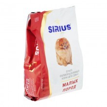 Сириус корм д/взрослых собак малых пород 1,2 кг