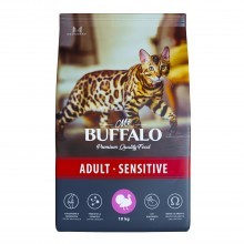 Mr.Buffalo 78564/В109 ADULT SENSITIVE д/кошек Индейка 10 кг РАЗВЕС!!!