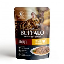 Mr.Buffalo 90089/В301 д/кошек Цыплёнок в соусе 85 г