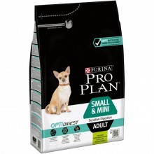 PRO PLAN Small & Mini корм д/собак мелких пород с чувствительным пищеварением Ягненок/рис 3 кг