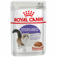 ROYAL CANIN консервы д/кошек STERILISED  в соусе 85 г